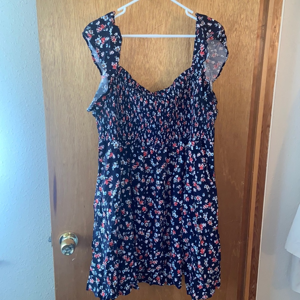 Torrid 4x floral off the shoulders dress